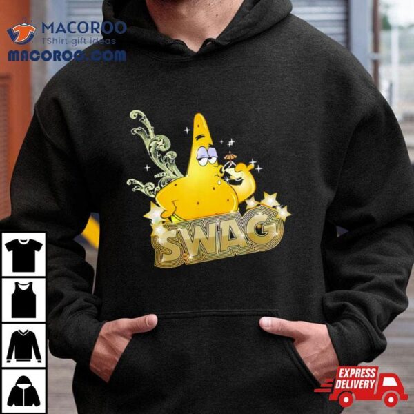 Squarepants Patrick Gold Swag Shirt