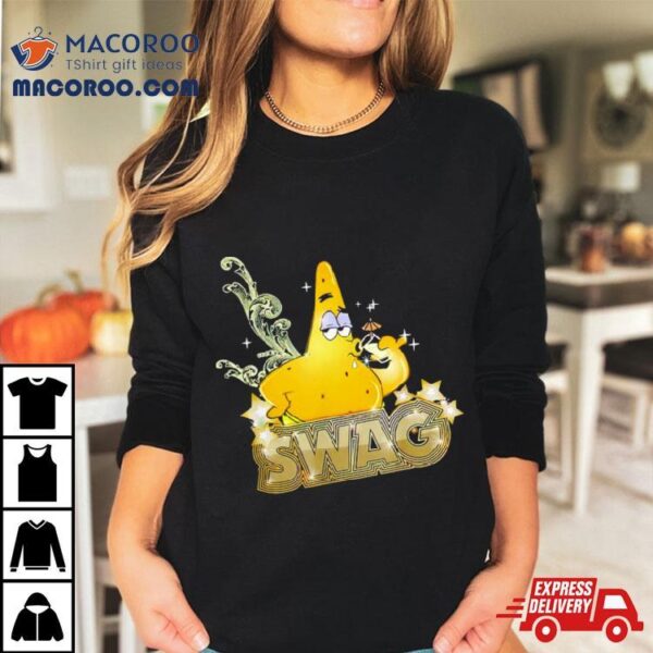 Squarepants Patrick Gold Swag Shirt