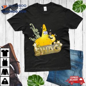 Squarepants Patrick Gold Swag Tshirt