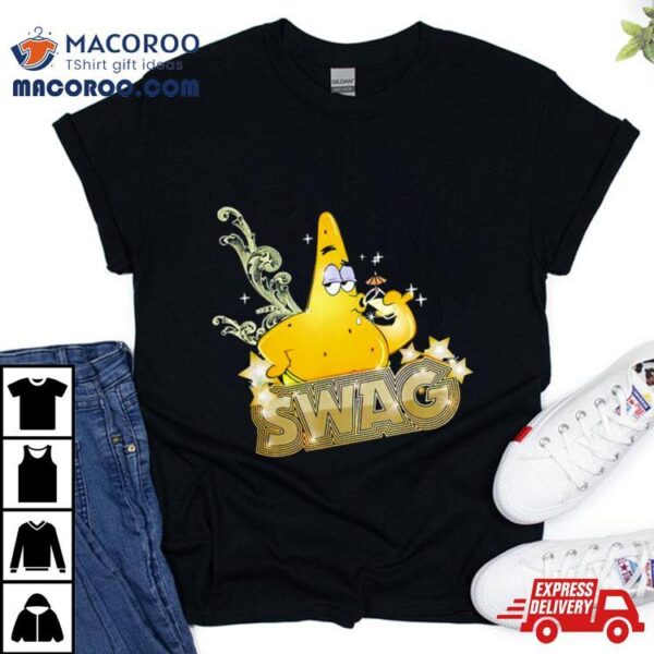 Squarepants Patrick Gold Swag Shirt