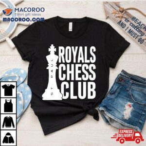 St Paul Royals Chess Club Tshirt