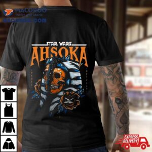Star Wars Ahsoka Tano Skull Rebel Outcast Jedi T Shirt