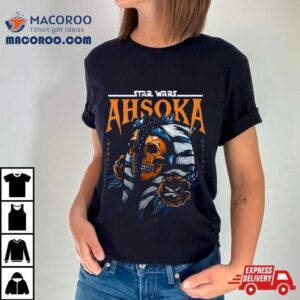 Star Wars Ahsoka Tano Skull Rebel Outcast Jedi Tshirt