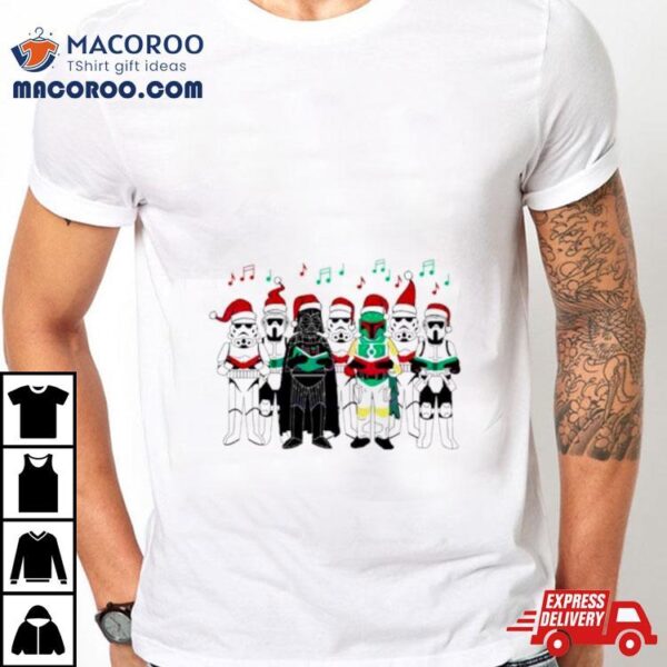 Star Wars Characters Christmas Song Shirt