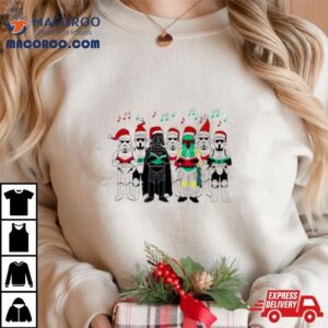 Star Wars Characters Christmas Song Tshirt