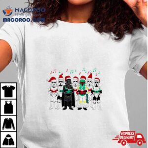 Star Wars Characters Christmas Song Tshirt