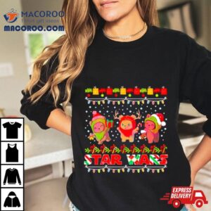 Star Wars Ewoks Candy Canes Ugly Christmas Shirt