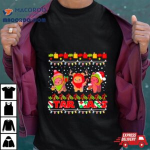 Star Wars Ewoks Candy Canes Ugly Christmas Tshirt