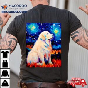 Starry Night Great Dog Tshirt