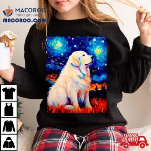 Starry Night Great Dog Tshirt