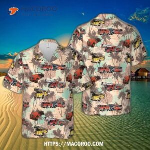 Staunton, Virginia, City Of Staunton Fire Department- Station 1 Hawaiian Shirt