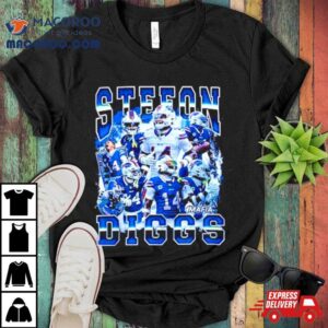 Stefon Diggs Buffalo Bills Retro Tshirt