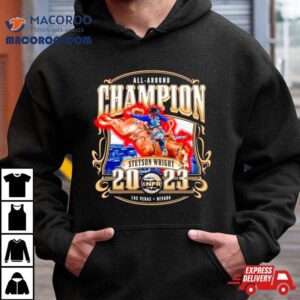 Stetson Wright Nfr All Around Champion Tshirt