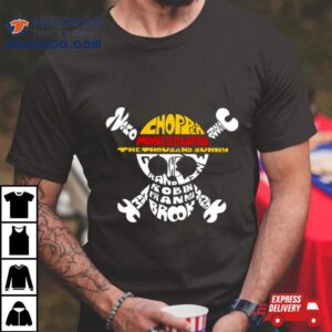 Straw Hat One Piece Anime Logo Tshirt