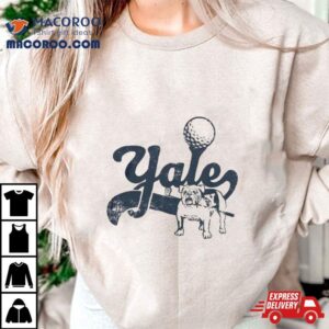 Streaker Sports Yale Vintage Golf Tshirt