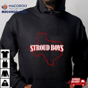 Stroud Boys Texas Map Tshirt