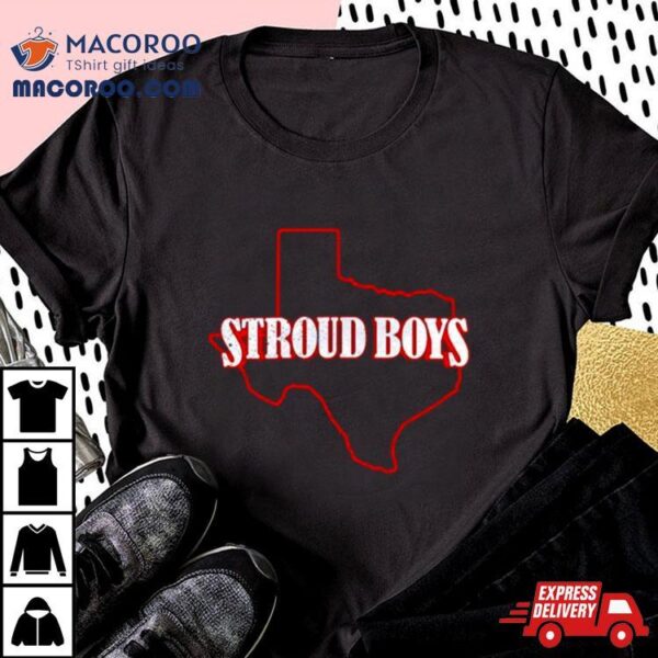 Stroud Boys Texas Map Shirt