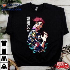 Sukuna Cute Art Jujutsu Kaisen Tshirt