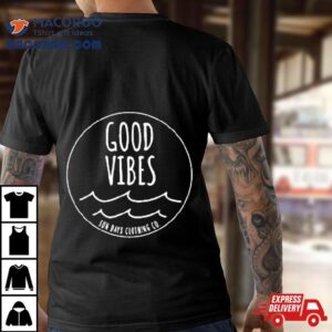 Sun Days Good Vibes Circle Shirt