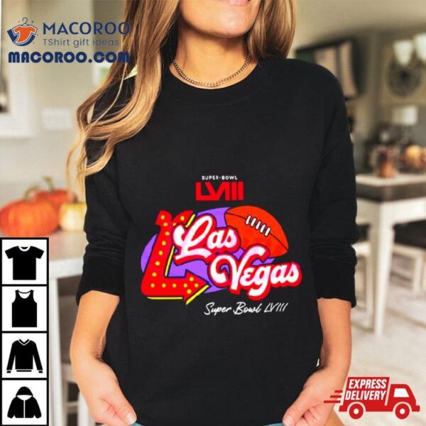 Super Bowl Lviii Purple Las Vegas Shirt