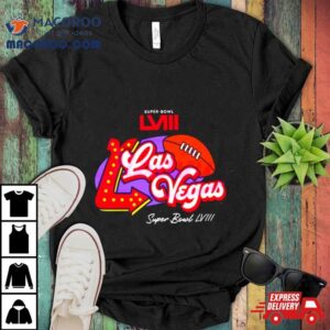 Super Bowl Lviii Purple Las Vegas Tshirt