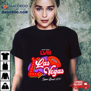 Super Bowl Lviii Purple Las Vegas Tshirt