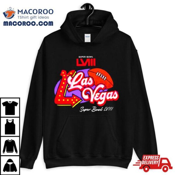 Super Bowl Lviii Purple Las Vegas Shirt