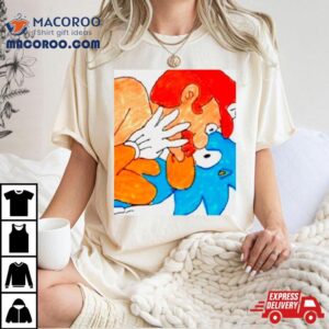 Super Mario Kiss Sonic Funny Ar Tshirt