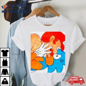 Super Mario Kiss Sonic Funny Ar Tshirt