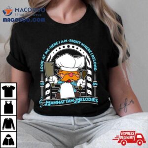 Swedish Chef Muppets Manhattan Melodies T Shirt