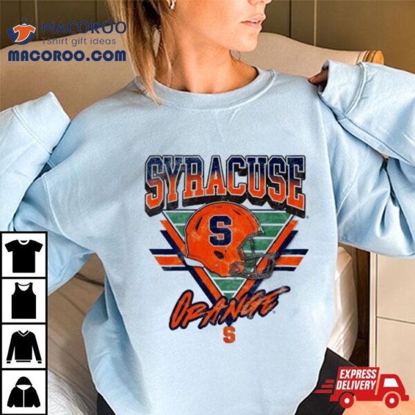 Syracuse Orange Helmet Triangle Vintage Shirt