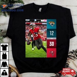 Tampa Bay Buccaneers Win 30 12 Jacksonville 2023 Nfl Final Score Shirt