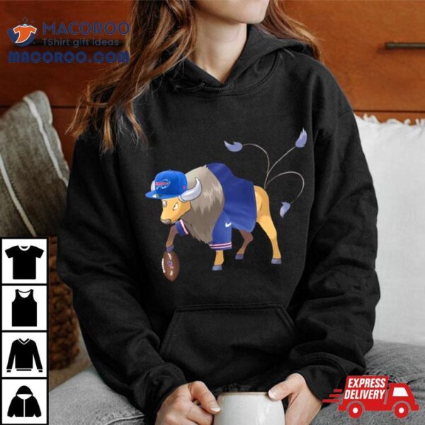 Tauros Pokemon X Buffalo Bills Funny Nfl And Pokemon T Shirt