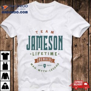 Team Jameson Lifetime Jameson Black Tshirt