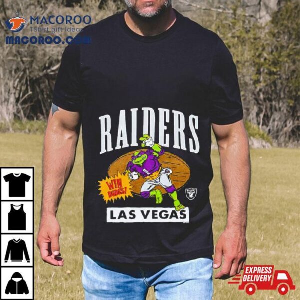 Teenage Mutant Ninja Turtles Donatello Win Dudes Las Vegas Raiders Shirt