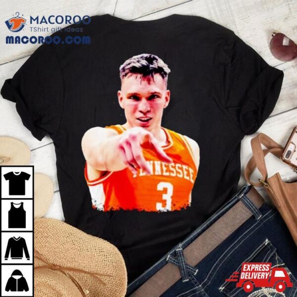 Tennessee Comfort Colors Dalton Knecht In Your Face Shirt