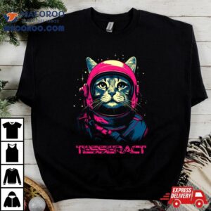 Tesseract Band Merch Meow Armstrong Tshirt