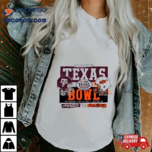 Texas Am Vs Oklahoma State Cowboys Taxact Texas Bowl Head To Head Tshirt