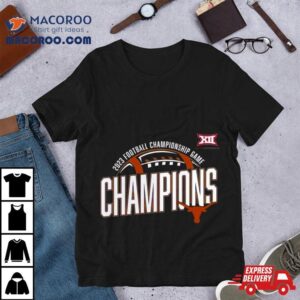 Texas Longhorns Big Football Championship Game Champions Tshirt