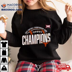 Texas Longhorns Big Football Championship Game Champions Tshirt