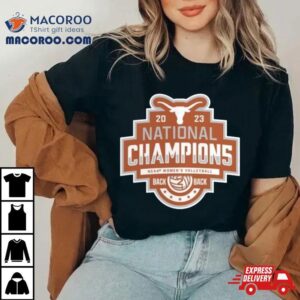 Texas Longhorns 2023 Ncaa Division I Women’s Volleyball National Champions Logo Shirt