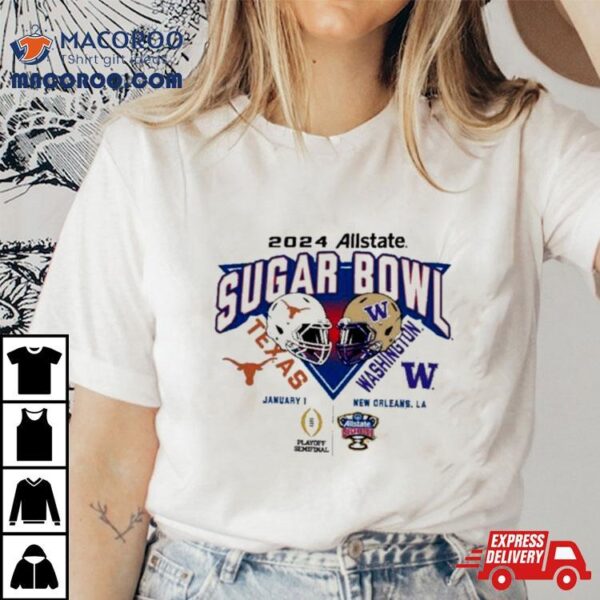 Texas Longhorns 2023 Sugar Bowl Bound Head To Head Shirt