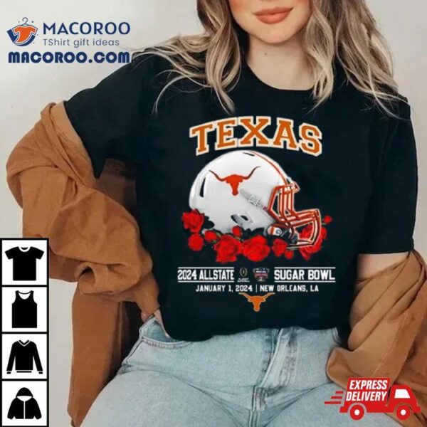 Texas Longhorns 2024 Allstate Sugar Bowl January 1, 2024 Shirt