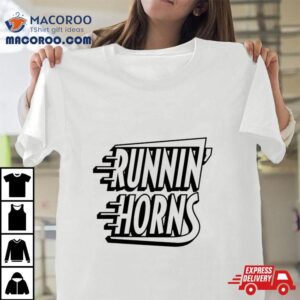 Texas Longhorns Runnin Horns Tshirt