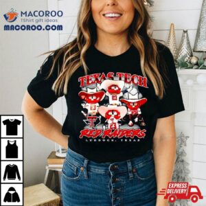 Texas Tech Raider Red Poses Tshirt