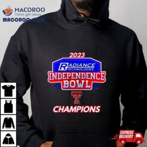 Texas Tech Raiders Independence Bowl Champions Gear Tshirt