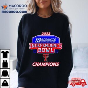 Texas Tech Raiders Independence Bowl Champions Gear Tshirt