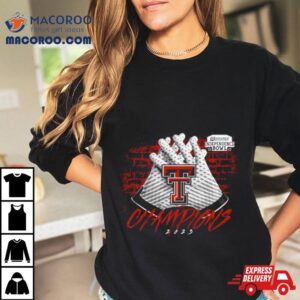 Texas Tech Red Raiders Independence Bowl Champions Tshirt