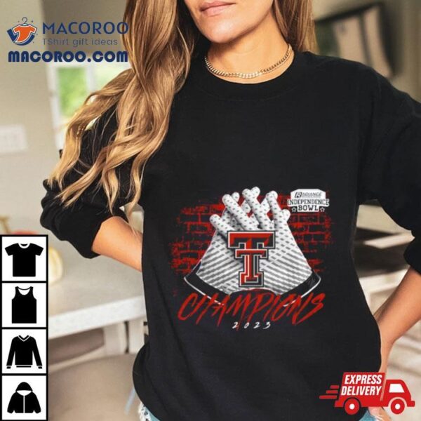 Texas Tech Red Raiders 2023 Independence Bowl Champions Shirt