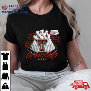 Texas Tech Red Raiders Independence Bowl Champions Tshirt